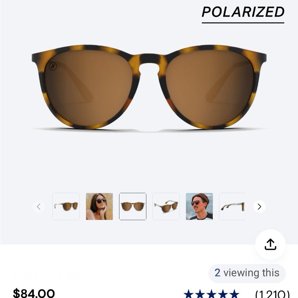Blenders Eyewear Classic Tortoise Sunglasses - Broadway Nika
